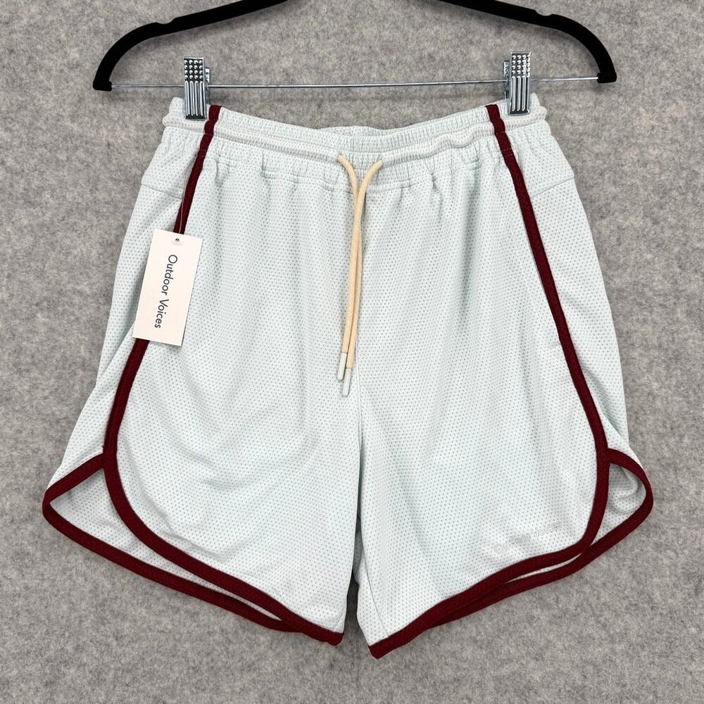 NWT Outdoor Voices Arctic Light Blue RecMesh 5'' Shorts Size Women's X-SMALL